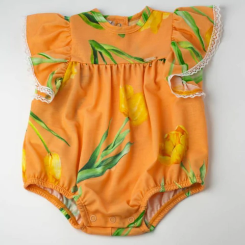 Romper Baby Fofinho Estampado Um Mais Um