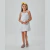 Vestido Infantil Alça em Tricoline Balonê Beaba