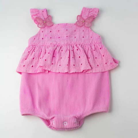 Romper Baby Fofinho Laíse Neon Um Mais Um