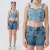 Short Jeans Infantil Coração Two In - comprar online