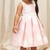 Vestido de Festa Infantil Poá Rosa e Branco Bambolina - comprar online