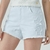 Short Infantil Sarja Branco Two In