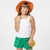 Conjunto Infantil Blusa Tricoline Short Bordado Um Mais Um