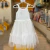 Vestido Infantil Branco Tule Mon Sucre na internet