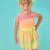 Vestido Infantil Tule Colorido Mon Sucre