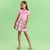 Conjunto Infantil Saia Tule Bordada Morangos Petit Cherie