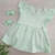 Vestido Body Verde Florzinhas Nini & Bambini