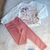 Conjunto Infantil Calça Veludo e Blusa Manga Longa com Tule Petit Cherie