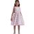 Vestido de Festa Infantil Tule Laços Kids Petit Cherie