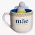 Caneca com Infusor Mãe Azulejo – Zonacriativa - 10025684