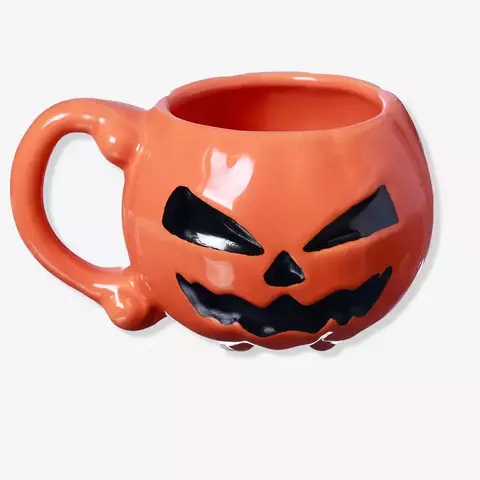 Caneca Abóbora Halloween Jack Esqueleto - 10024987