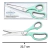 TESOURA PICOTAR ESCALOPE LANMAX - comprar online