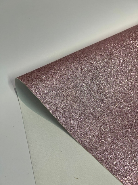 PU GLITTER FINO ROSÊ