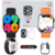 W69 Ultra 9 AMOLED SmartWatch 49mm Tela 2.2" + BRINDES