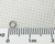 50 un. Argola 3.5 mm fio 0.60 de aço inox - ARA22 - Fabulita Acessórios