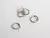 50 gr. Argola 6mm de aço inox - comprar online