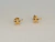 1 par Base Estrela 5 pontas folh. a ouro 18K-BO033 na internet