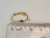 1 par Base Tranqueta Circulo folh. a ouro 18K BO036 - loja online