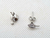 1 par Base de brinco de zircônia 7 mm de aço inox - BA100 - loja online
