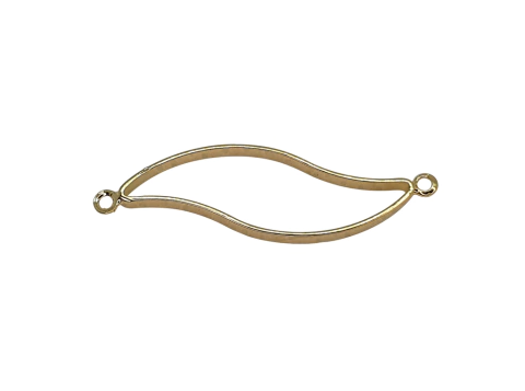 2 un. Extensor Folha folh. a ouro 18 K-EXO06