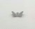 2 un. Pingente Borboletinha riscada de aço inox - PA096 - comprar online