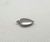 1 un. Pingente Coração duplo de aço inox - PA095 - comprar online