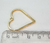 1 un. Pingente Coração folh. a ouro 18 K - PO014 na internet