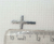 6 un. Pingente Cruz 10x17 mm de aço inox - PA097 - loja online