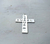 1 un. Pingente Cruz Jesus de aço inox - PA150 - Fabulita Acessórios