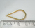 1 un. Pingente Gota folh. a ouro 18K- PO011 na internet