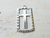 1 un. Pingente Placa Cruz vazada de aço inox - PA149 - comprar online