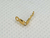 6 un. Terminal Tip quadrado folh. a ouro 18k - TO010 na internet