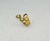 6 un. Terminal Tip quadrado folh. a ouro 18k - TO010 - comprar online