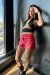 Short kayna RED on internet
