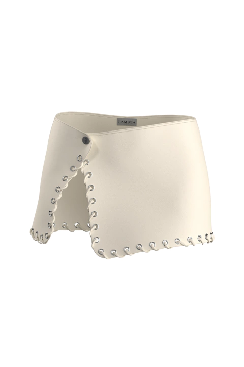 mini EYELETS CREAM - comprar online