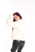 fluffly coat monaco CREAM - tienda online
