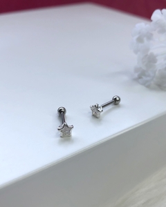 Piercing Tragus estrela embutida