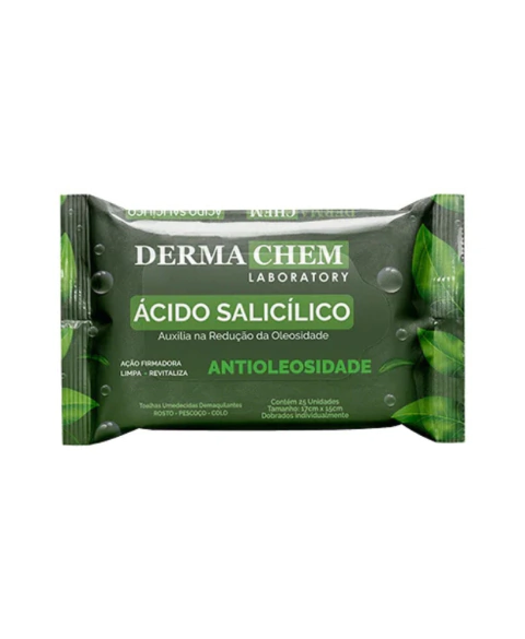 Lenço Demaquilante Com Ácido Salicílico Antioleosidade