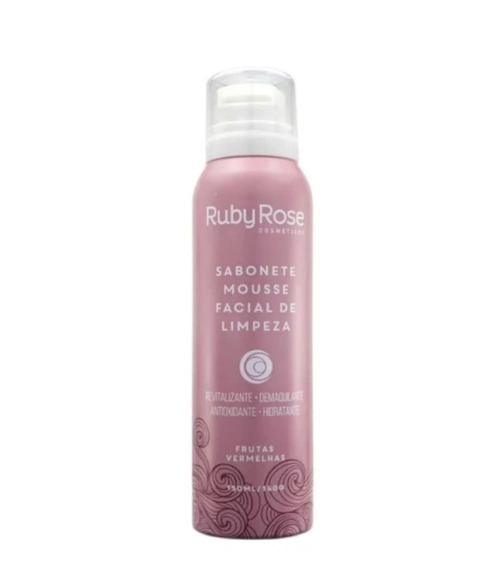 Sabonete Mousse Facial De Limpeza Frutas Vermelhas - Hb321 - Rubyrose