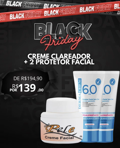 KIT CLAREADOR + 2 PROTETOR FPS 60