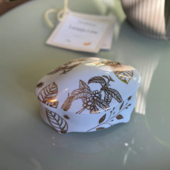 VELA PORCELANA LARANJA LIMA