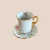 CONJUNTO 2 XÍCARAS DE PORCELANA DE CAFÉ COM CAIXA PARA PRESENTE | COLEÇÃO FLORES - comprar online