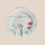 PRATO DE SOBREMESA EM PORCELANA | COLEÇÃO FLORES - loja online