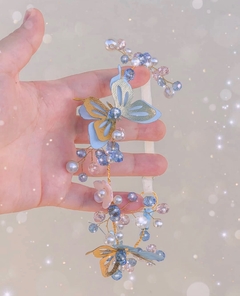 Faixinha Mariposas Azul e Rosa na internet
