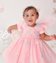 Vestido Jamyller Rosa