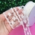 Fita Importada Organza Bordada Com Laço ( 38mm) - Metro