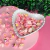Mini Aplique Rosa Sortidos Resina- 10 Unidades com modelos e tamanhos variados