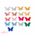 Aplique Borboleta Organza (5x4cm) - Unidade
