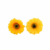 Aplique Flor Girassol São João ( 5cm ) - 6 Unidades - comprar online