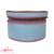 Fita Azul Borda Rosa PB07 (38mm/10mm) - 10 Metros